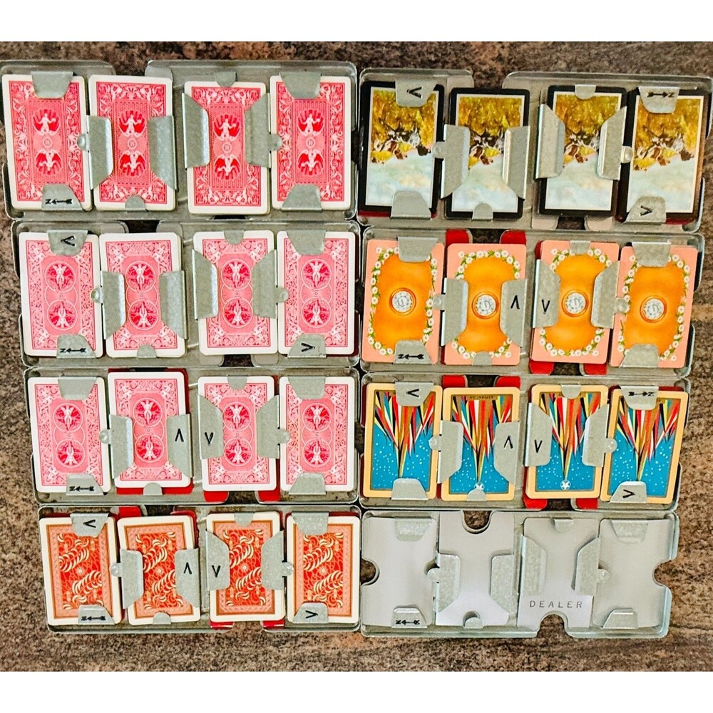DUPLICATE Bridge Boards 1-8 Foxcraft Co Aluminum Set of 8 Fox Products USA
